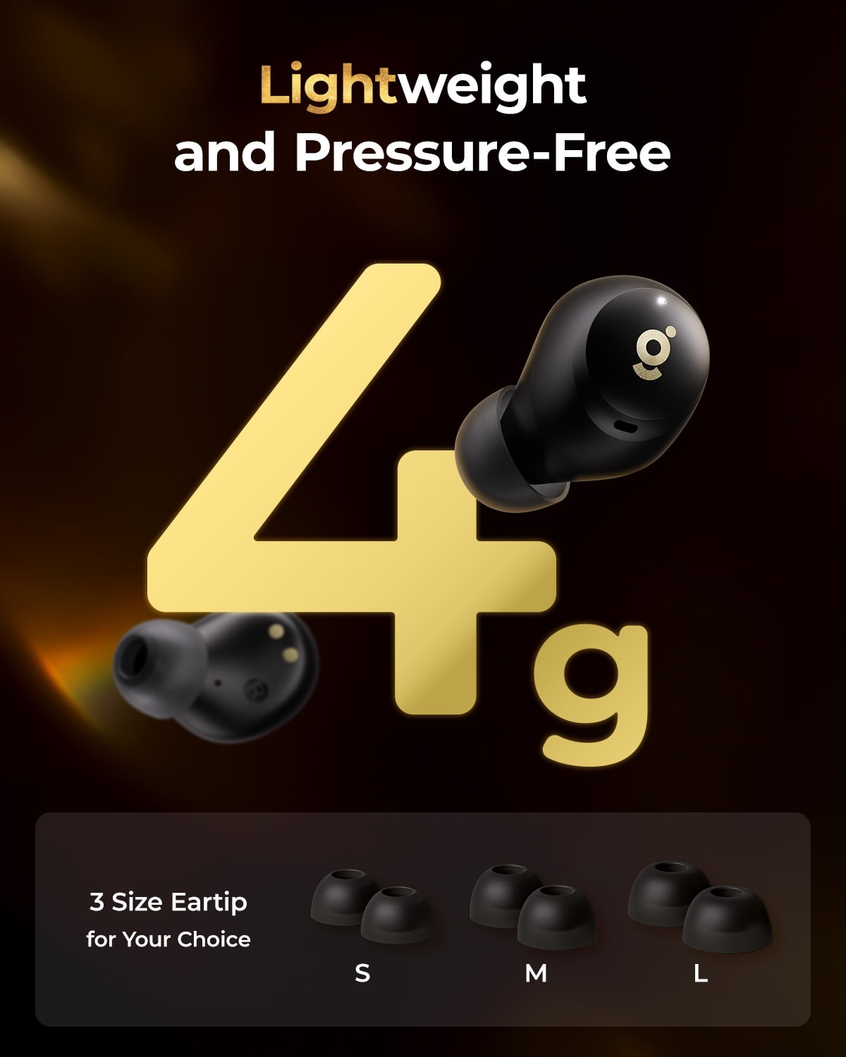 wegear TW7 Hybrid ANC True Wireless Stereo Earbuds,32 H Playtime Bluetooth Headphones, in Ear Earphones with 6Mics,Black