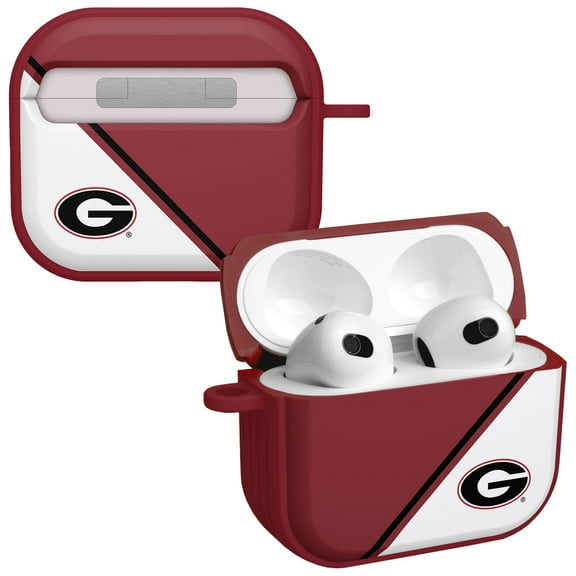 Georgia Bulldogs Champion Series HDX Case Cover Compatible with Apple AirPods Gen 3 by Affinity Bands