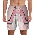 thumbnail image 3 of Uemuo High Heel Shoes Butterfly Pattern Mens Swim Trunks Quick Dry Board Shorts with Mesh Lining, Stretch Beach Shorts Quick Dry No-Chafing Board Shorts-Medium, 3 of 9