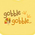 thumbnail image 4 of Inktastic Gobble Gobble Thanksgiving Boys or Girls Baby Bib, 4 of 4