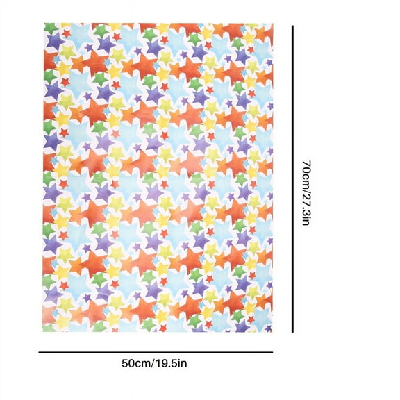 Rainbow Birthday Wrapping Paper,Kids Gift Recyclable Women Girls Boys,for All Wrap Decoration Occasions