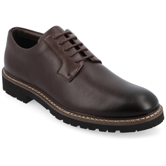 Vance Mens Martin Plain Toe Lace-up Derby
