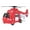 Red, variant on Blue Kids Oversized Helicopter Toy With Inertial Model Lighting Music Projection Simulation Airliner Design Size 10.8X3.93X4.72In Weight 0.76Lbs