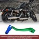 thumbnail image 5 of Palanca de cambio de motocicleta plegable para Kayo T6, aleación de aluminio, palanca de cambio verde con cabeza azul, 5 of 6