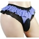 thumbnail image 4 of Calzoncillos de bikini de encaje para hombre, bragas Aishani Voilet XL, 4 of 5