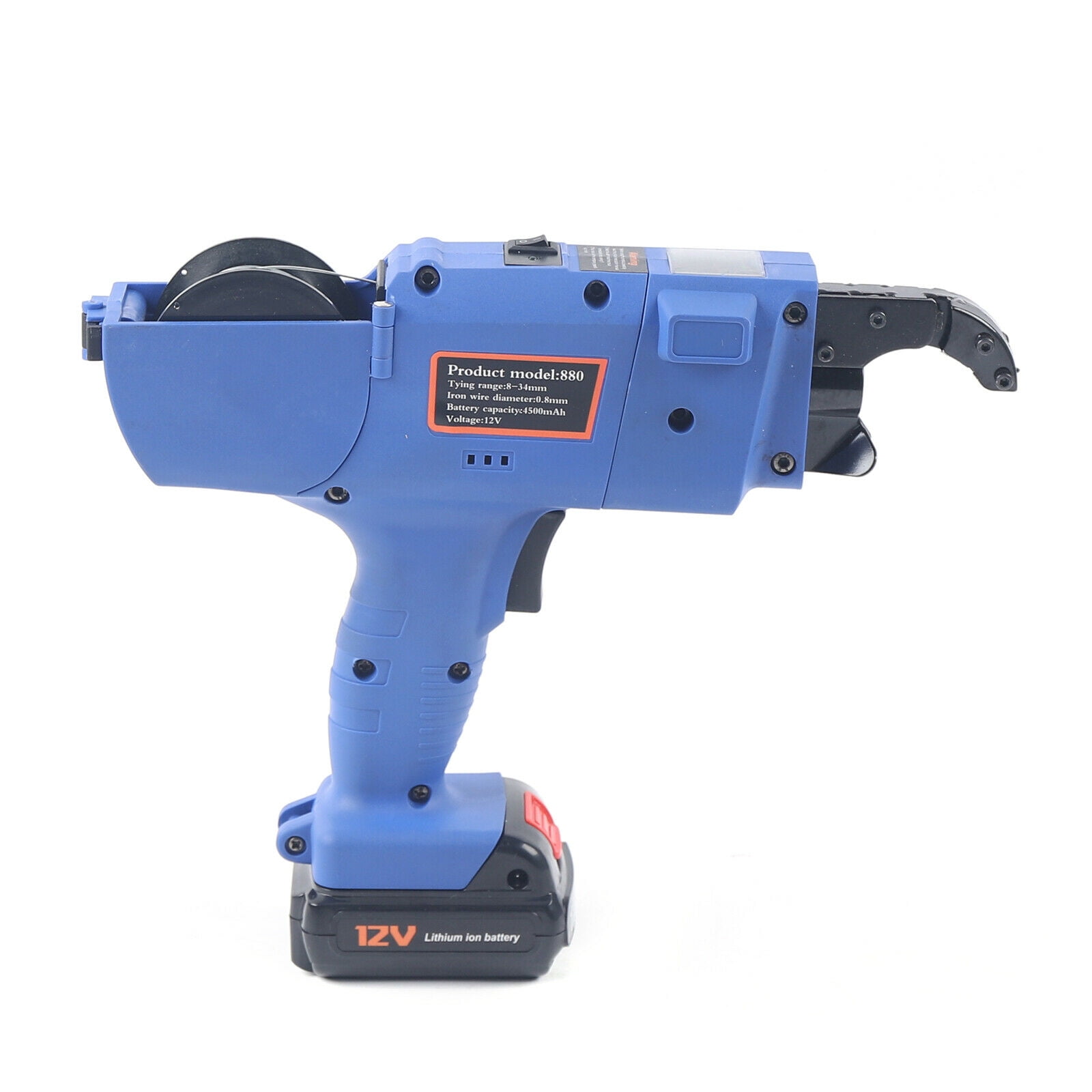 Details about   Handheld Automatic Electric Cordless Reinforcing Bar Tying Machine Two Batteries