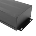thumbnail image 2 of DIY electronics enclosure, PCB project, aluminum enclosure, cooling case, black curved plate and sand, 2 of 4