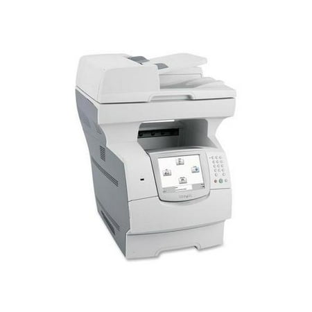 Lexmark X646E Laser Multifunction Printer - Monochrome - Plain Paper Print - ...