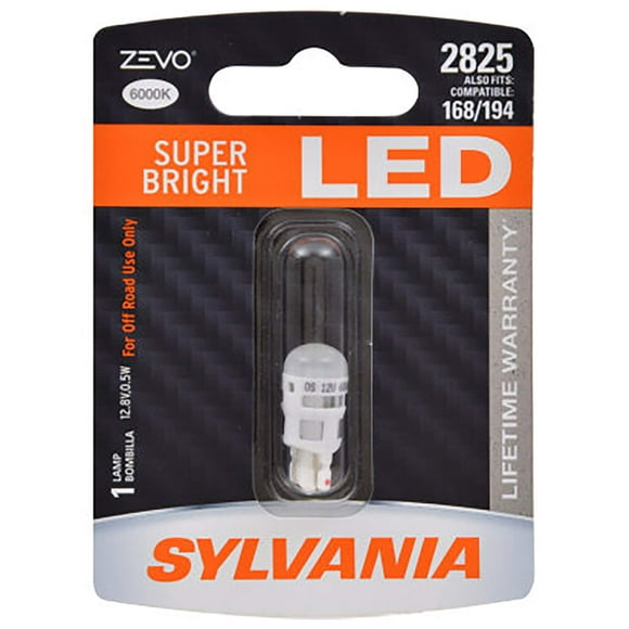 Bombilla LED SYLVANIA 2825 T10 W5W ZEVO Blanca para Interior