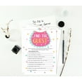 thumbnail image 4 of Inkdotpot 50Find The GuestBaby Shower Game Party Supply Baby Bib Gender Neutral Icebreaker Party Game, 4 of 5
