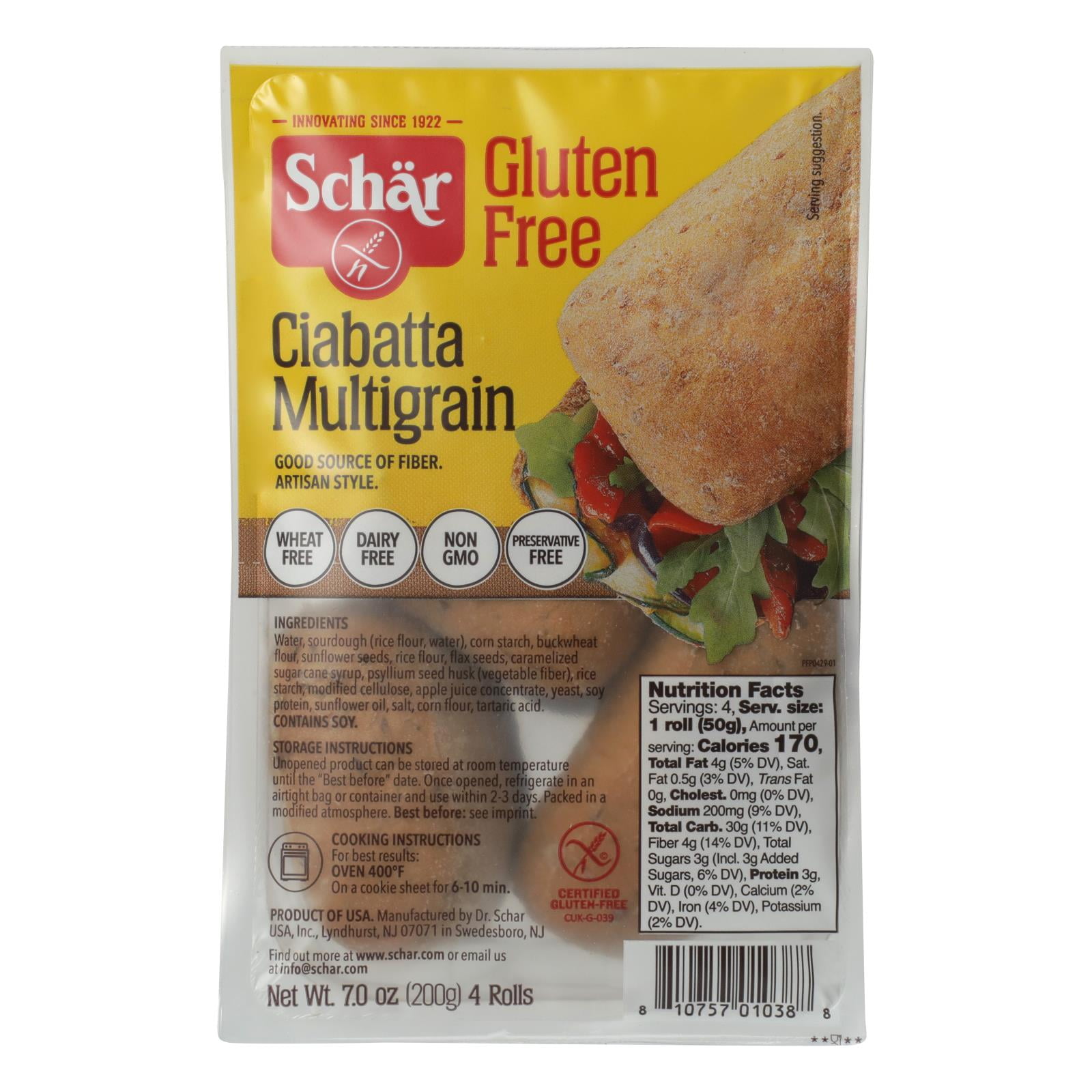 Schar Ciabatta Schar Ciabatta