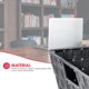 thumbnail image 4 of Contenedor De Almacenamiento Gris No Tejido Con Asas Abiertas De Home Basics | Organización Del Armario Esencial, 4 of 5