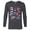 Charcoal Heather, variant on Disney Mickey & Friends Summer Sports Let the Games Begin- Long Sleeve T-Shirt for Men - Customized-Athletic Heather