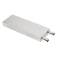thumbnail image 4 of Disipador pteado Soledad del sistema de refrigeración líquida para radiador de gráficos de CPU Bloque de enfriamiento de agua de aluminio, 4 of 8