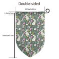thumbnail image 7 of Wukai Retro Bunny Floral Print Garden Flag 12.5x18 Inch Double Sided Sun-resistant Rain-resistant, Wrinkle-resistant Colorfast(Only Flag), 7 of 7