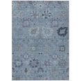 thumbnail image 2 of Addison Rugs Chantille Indoor/Outdoor Transitional Damask Denim Machine Washable Rectangle Rug, 10' x 14', 2 of 8