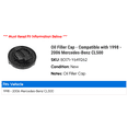thumbnail image 2 of Oil Filler Cap - Compatible with 1998 - 2006 Mercedes-Benz CL500 1999 2000 2001 2002 2003 2004 2005, 2 of 2