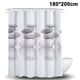 thumbnail image 1 of Cortina de ducha Zen Stone Hierba salvaje Reflejo en agua Cortinas de ducha 12 ganchos, diseño de meditación Cortina de ducha de baño de tela impermeable MFZFUKR 2034895-2, 1 of 9