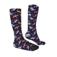 thumbnail image 3 of Balery Cartoon Dinosaur Printed Novelty Socks Men's Women's Crew Socks Sports Socks Knee High Socks Cotton Socks Quirky and Cool Socks, 3 of 9