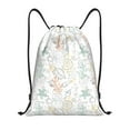 thumbnail image 1 of Saiise Sea Animals Pattern Sports Drawstring Backpack - String Swim Gym Bag with Wet Proof Pocket for Women&Men-Small, 1 of 6