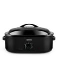 Aroma® 18Qt. Electric Roaster Oven with Metal Inner Rack Black (ART