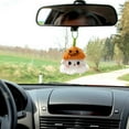 thumbnail image 2 of EUDIDV Spooky Props Little Ghost Hand-Woven Cute Keychain Bag Car Pendant Hanging Gift Halloween Decorations, 2 of 5