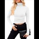 thumbnail image 3 of Camisetas de Larga para Mujer, Ropa Interior Térmica Básica de Otoño, Ropa de Invierno 2025 XXL, 3 of 9