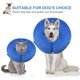 thumbnail image 4 of Collar de perro inflable Pet Elizabethan para la recuperación de heridas postoperatorias Azul - M Zulema Collar de perro inflable, 4 of 7