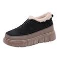 thumbnail image 1 of Bottes d'Hiver 2025 avec Velours Chaud et Rabat en Coton pour Femmes, 1 of 9