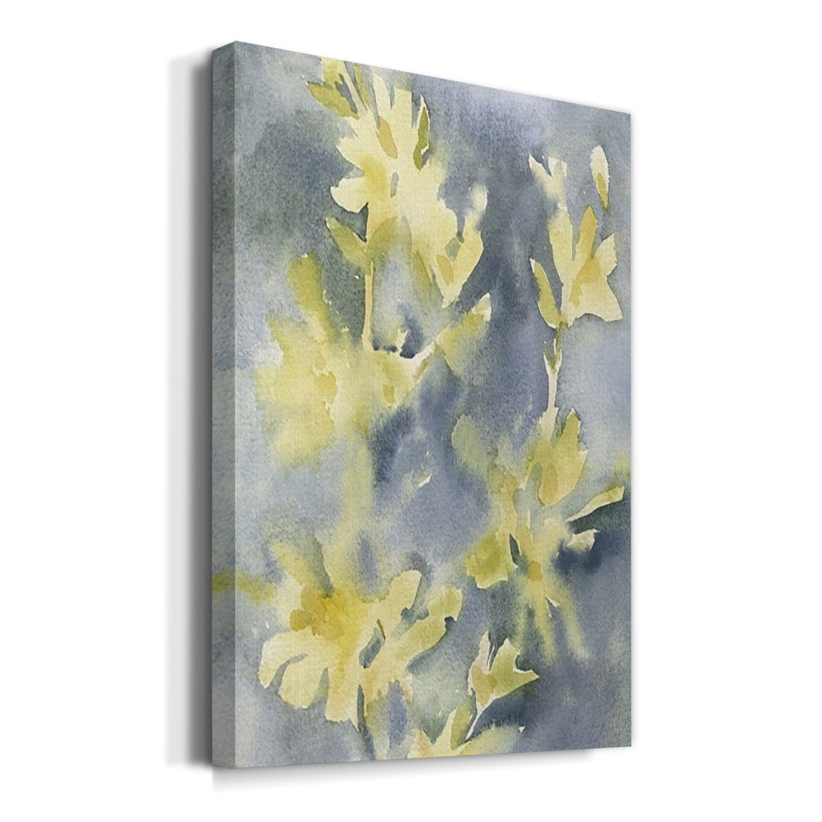 Forsythia Blooms II Premium Gallery Wrapped Canvas - Ready to Hang