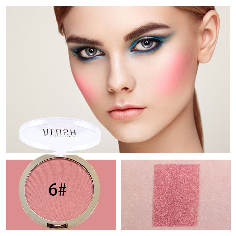 Matte Highlighter Blush Nude Makeup Powder Brightening Complexion Blush