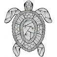 thumbnail image 4 of ZoCo Adult Coloring Books, 10 Pack - Oceans: Stress Relieving Designs, 4 of 7