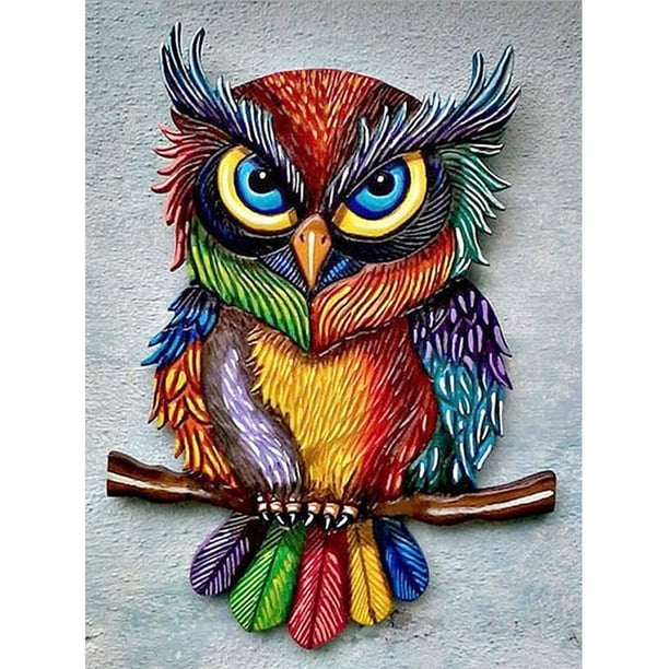 Taladro Pintura Diamante (DE2890) 5D DIY Completo Pájaro Punto de Cruz Bordado Kit (z781) 20X30cm Hugtrwg Para estrenar
