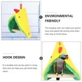 thumbnail image 3 of Shisuyan 1Pc Parrot Swing Plush Nest Creative Funny Warmth Parrot Fossa Bird Hanging Tent, 3 of 9
