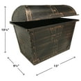 thumbnail image 7 of saney Large Plastic Treasure Chest Classroom Rewards Pirate Party Goody Box (TCR8759) (Pack of 1), 7 of 7
