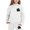 White, variant on Girls Clothing Sets Girls 2 Piece Outfits Child Toddler Boys Girls Long Sleeve Solid Warm Hoodie Pullover Tops Pants Kids Outfits Sweat Suit