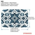 thumbnail image 4 of Bohemian Style 202 Non-Slip Memory Foam Bath Rug: Absorbent, Quick-Dry, Machine Washable, Soft & Comfortable - S, 4 of 7
