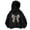 Black, variant on Girls' Leopard Bow Graphic Pullover Hooded Sweatshirt, Long Sleeve Relaxed‑Fit Kids Hoodie, Casual Printed Tops for Daily Play and Cool‑Weather Outdoor Activities Pink 5-6T