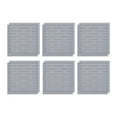 thumbnail image 1 of Mujas de secado para platos de silicona 6x para encimeras de cocina Papas no deslizantes almohadillas de aislamiento protector para tazones en casa, 1 of 9