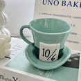 thumbnail image 1 of Taza de cerámica de Alicia en el país de las Maravillas, figura de acción de gato Sombrerero Loco, taza encantadora, regalos creativos para niños, 1 of 5