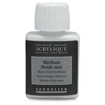 Sennelier Acrylique Fluid Medium - Matte, 75 ml bottle