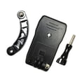 thumbnail image 1 of braveheart Action Camera Backpack Mount Clip J Hook 360 Rotation Quick Release Pocket, 1 of 8