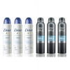 3 Dove Men+Care Clean Comfort & 3 ORIGINAL Deodorant Spray 150 ml (TOTAL of 6)