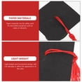 thumbnail image 3 of REOFLYUP 12pcs Graduation Table Topper Decor Paper Red Decorations for Graduation Celebrations, 3 of 8