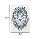thumbnail image 2 of Plantillas De Animales De León, Ciervo, Tigre, Lobo, Ballena, Caballo, Para Pintar En Paredes De Tela De Madera, Aerógrafo + Más Plantilla De Mylar Reutilizable De 8.2 Pulgadas "11.4" (Paquete De 5) (, 2 of 5