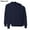 J. Navy 2 Pcs, variant on JERZEES NuBlend Crewneck Sweatshirt for Unisex | 8oz 50/50 Cotton/Polyester Long Sleeve Pullover Fleece Athletic Heather Adult Sweatshirt Bulk 2 Pack Size S