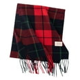 thumbnail image 2 of gbyLJF Classic Winter Scarf for Women Plaid Warm Scarf Pashmina Shawls Long Blanket Scarf Christmas Plaid Scarf Gifts, 2 of 3