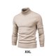thumbnail image 4 of Qarigey Suéter de algodón para hombre, reemplazo de Color sólido, informal, de manga larga, de punto, térmico, cálido, para mantener el calor, ropa, Camisetas XXL Qarigey AP016225-01, 4 of 6