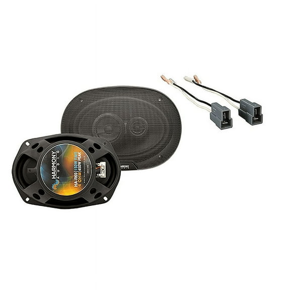 Fits Hyundai Sonata 2002-2005 Rear Deck Replacement Harmony HA-R69 Speakers New