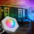 thumbnail image 5 of Enbrighten Color-Changing LED Galaxy Wave Projector, USB-C Powered, Night Light, 70333, 5 of 10